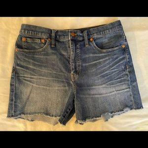 Madewell High-Rise Shorts